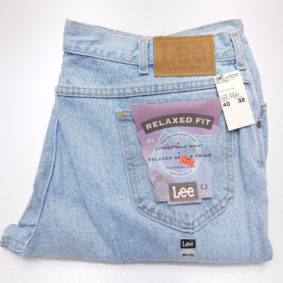 Lee Other - Lee Jeans Relaxed Fit Mens 40x32 Made In USA Classic Vintage 90s NWT READ